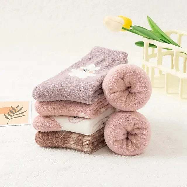 جوراب نیم ساق موهر خرگوشی