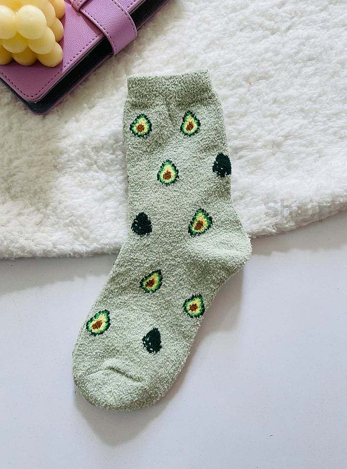 جوراب حوله ای طرح میوه