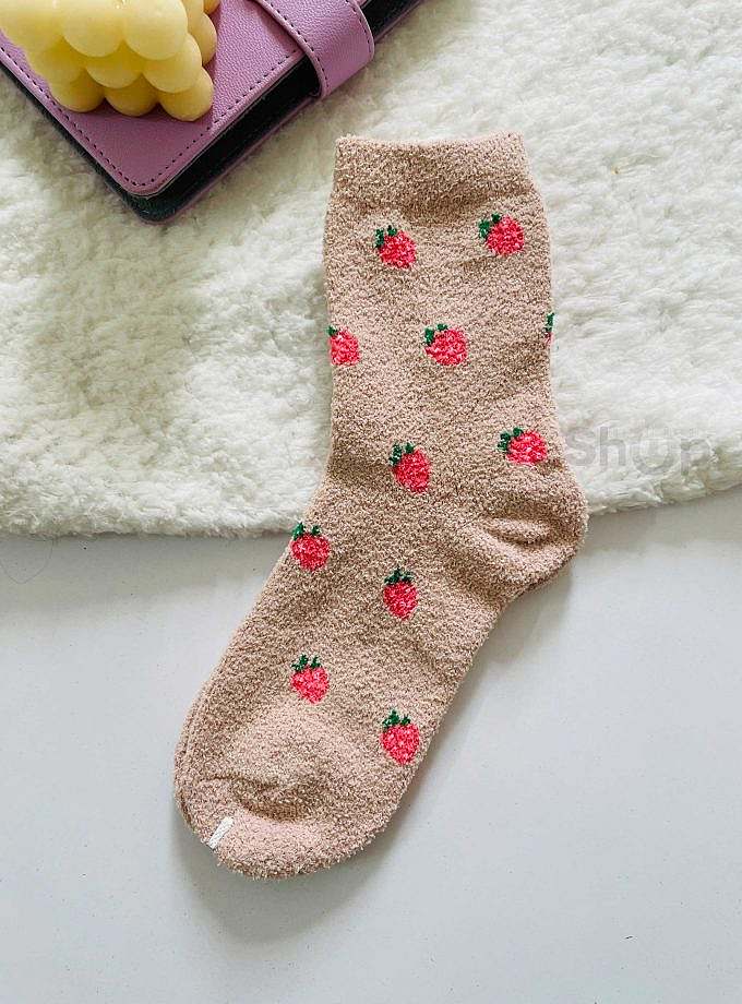 جوراب حوله ای طرح میوه