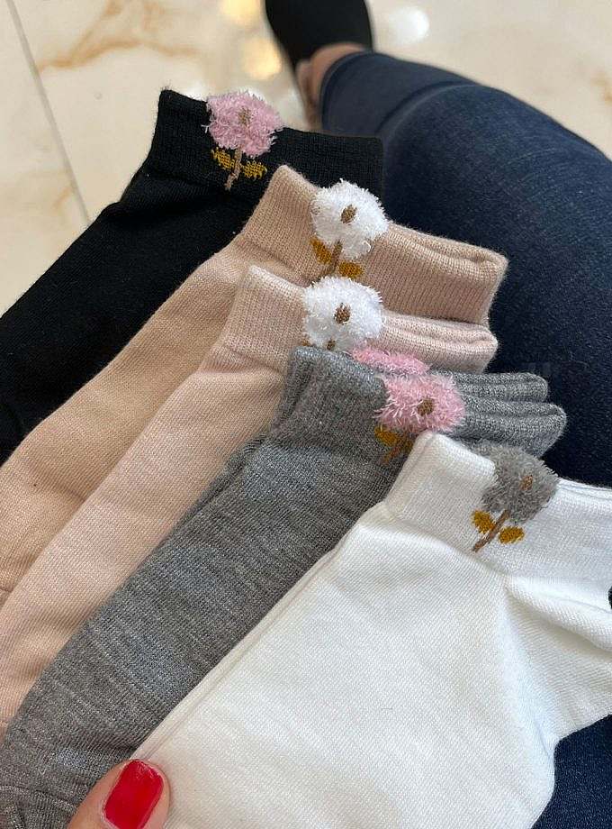 جوراب مچی گلدار