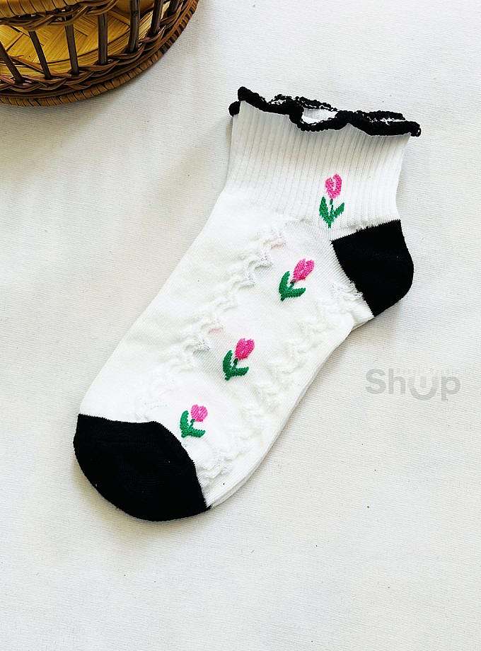 جوراب مچی طرح خرسی