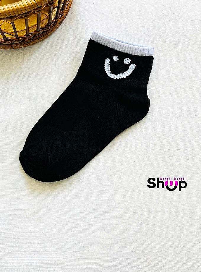 جوراب مچی طرح لبخند