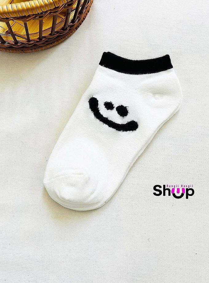 جوراب مچی طرح لبخند بوکله
