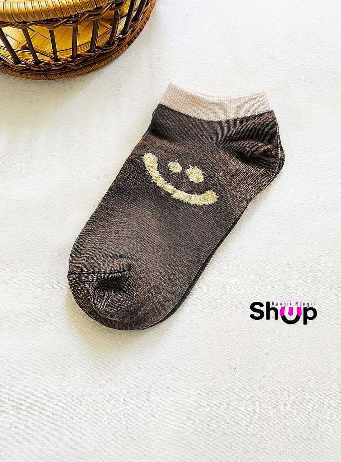 جوراب مچی طرح لبخند بوکله