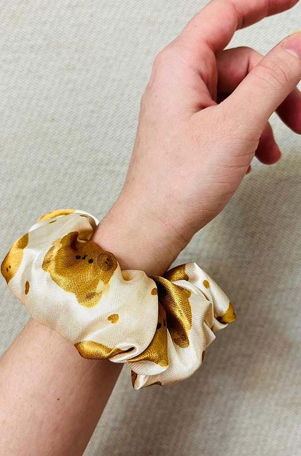 کش مو اسکرانچی ساتن