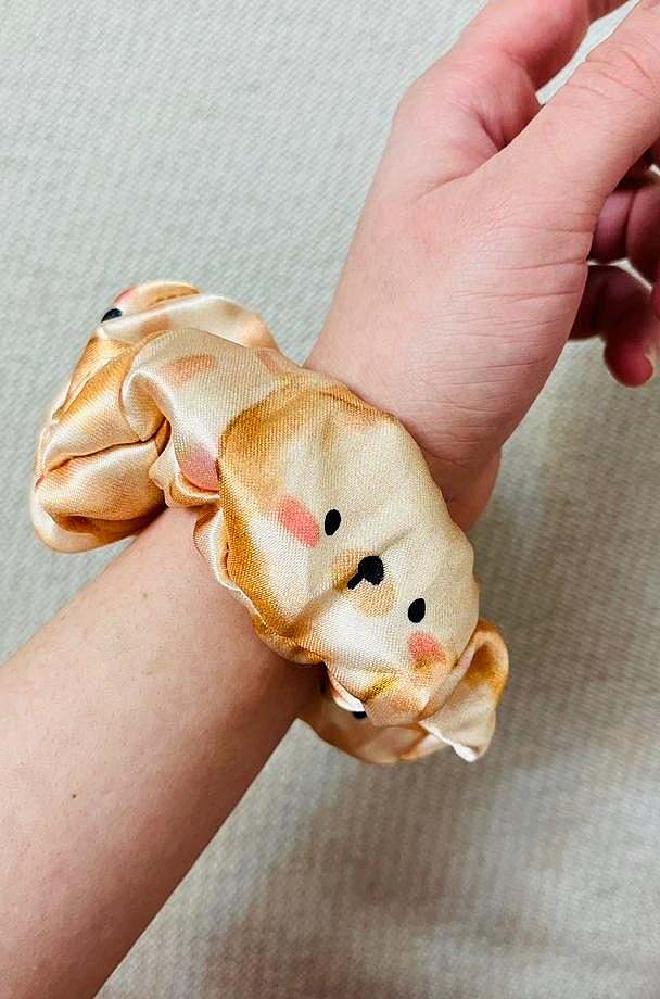 کش مو اسکرانچی ساتن