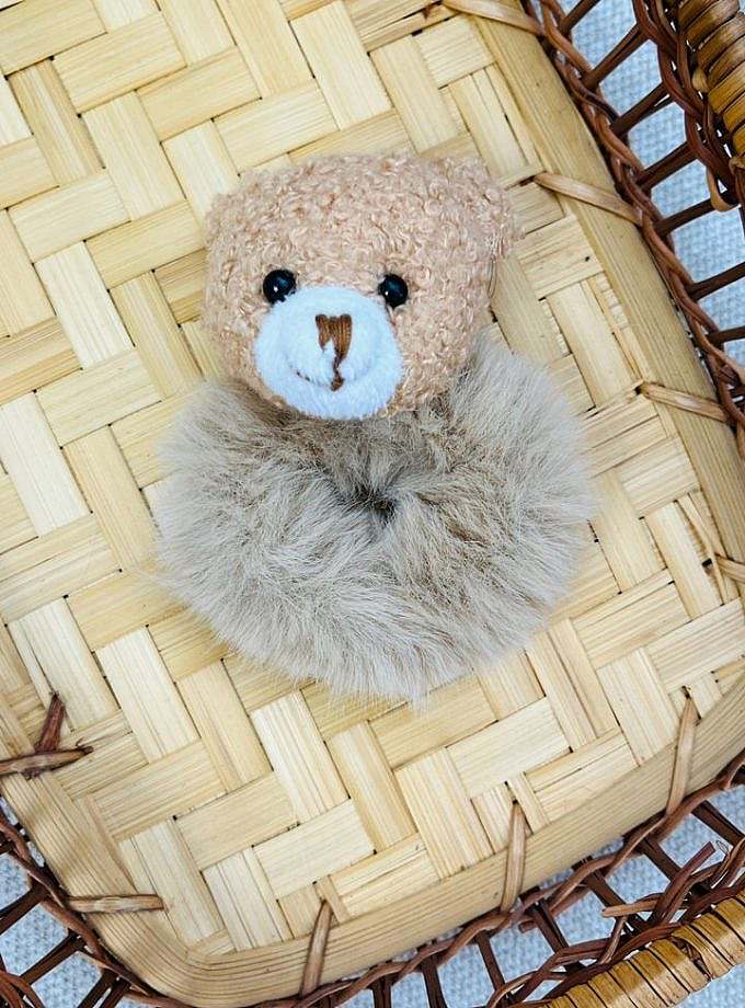 کش مو عروسکی خرسی